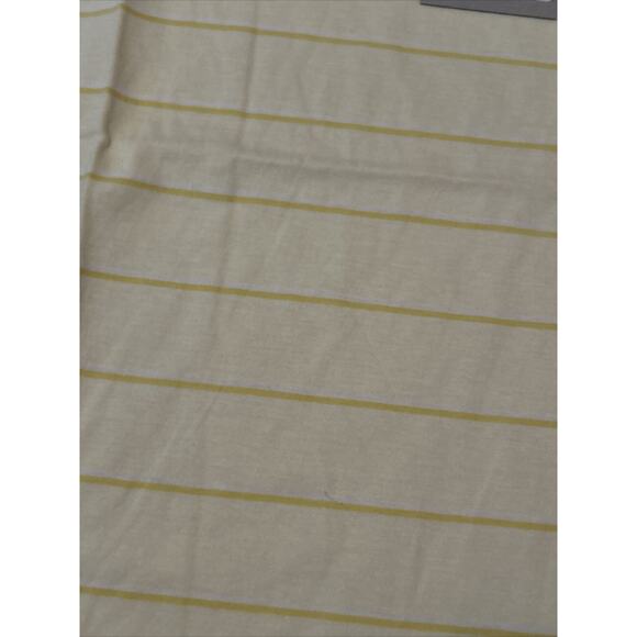 Everlane Womens Small Yellow Striped Organic Cotton Crewneck Tee T-Shirt NWT - Picture 3 of 9